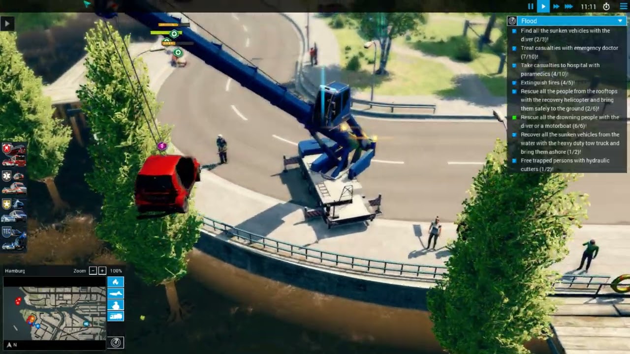 Emergency 5 Gameplay Flood Realistic