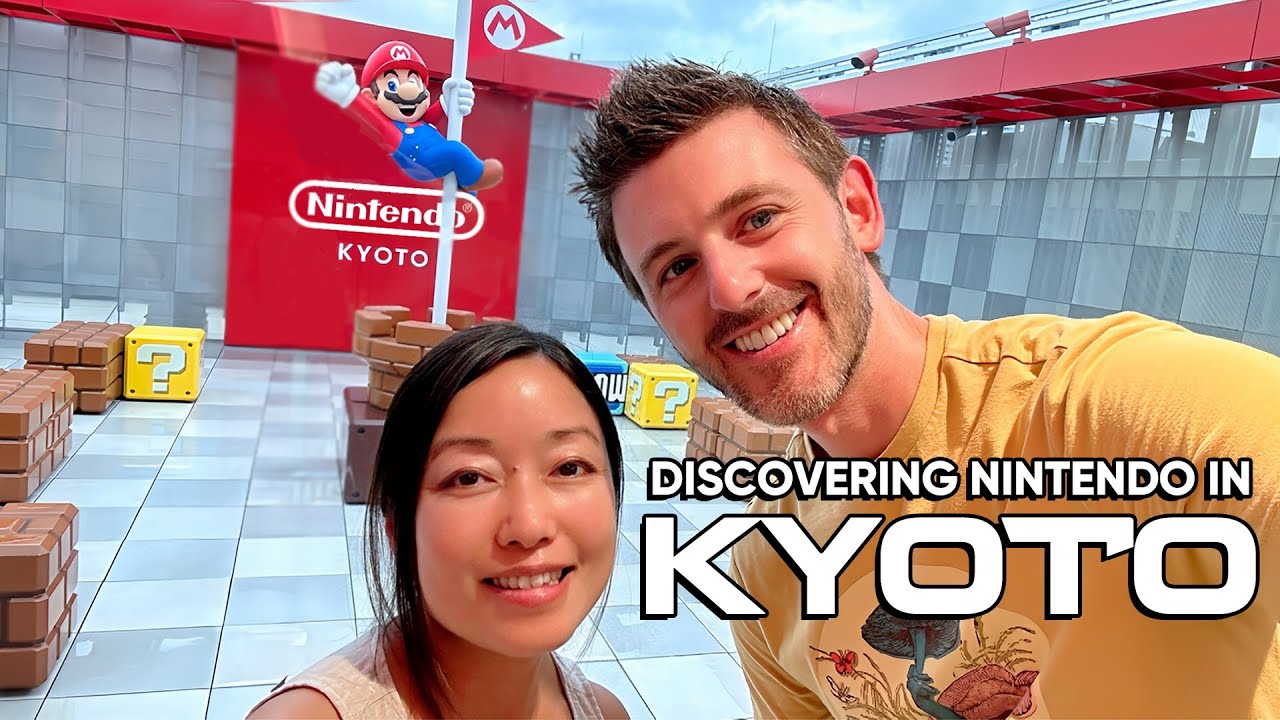 Discovering Nintendo in Kyoto, Japan [Vlog] - Super Kit & Krysta 64