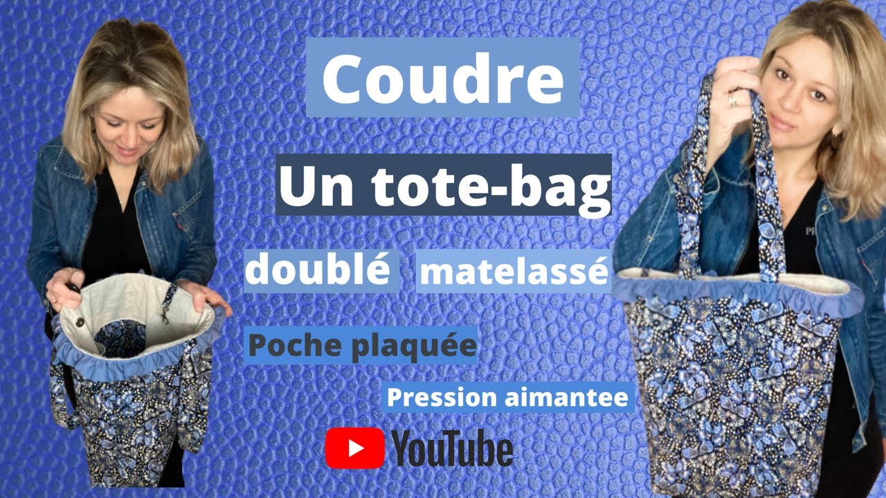 Tuto couture : Coudre un tote bag #couturedebutant