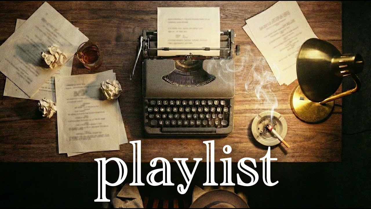 [playlist] DARK JAZZ NOIR 🖋️ The Only Music You Need to Finish Your Masterpiece