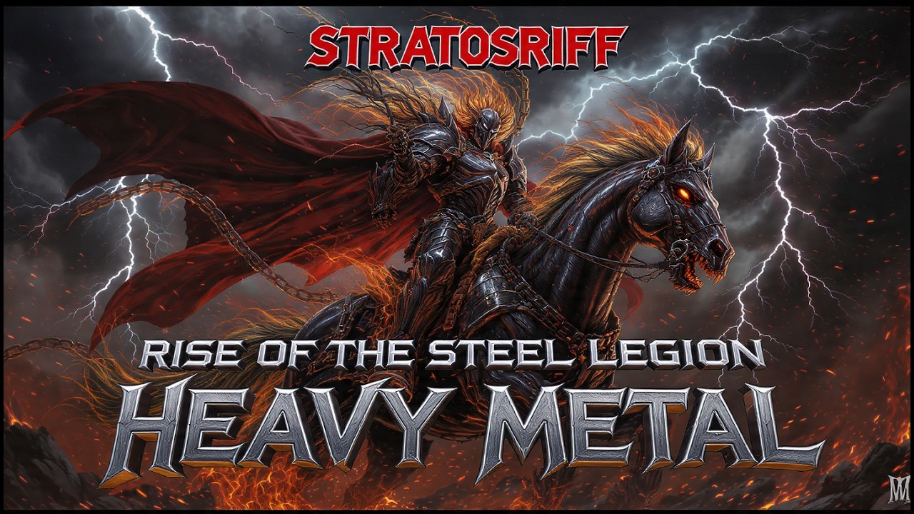 🔥 RISE OF THE STEEL LEGION: Full Heavy Metal Album 2025 | StratosRiff | 15 EPIC War Anthems! 🤘