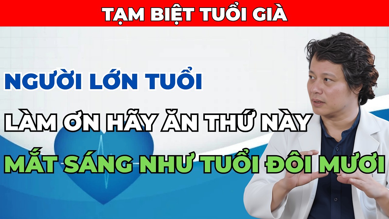 NGƯỜI CAO TUỔI: Ăn LOẠI HẠT NÀY để bảo vệ Mắt và Võng Mạc một cách tự nhiên !!
