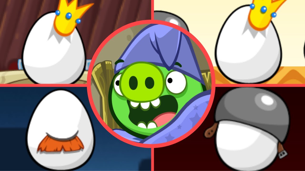 Angry Birds Piggies - All Bosses (Luta dos Bosses)