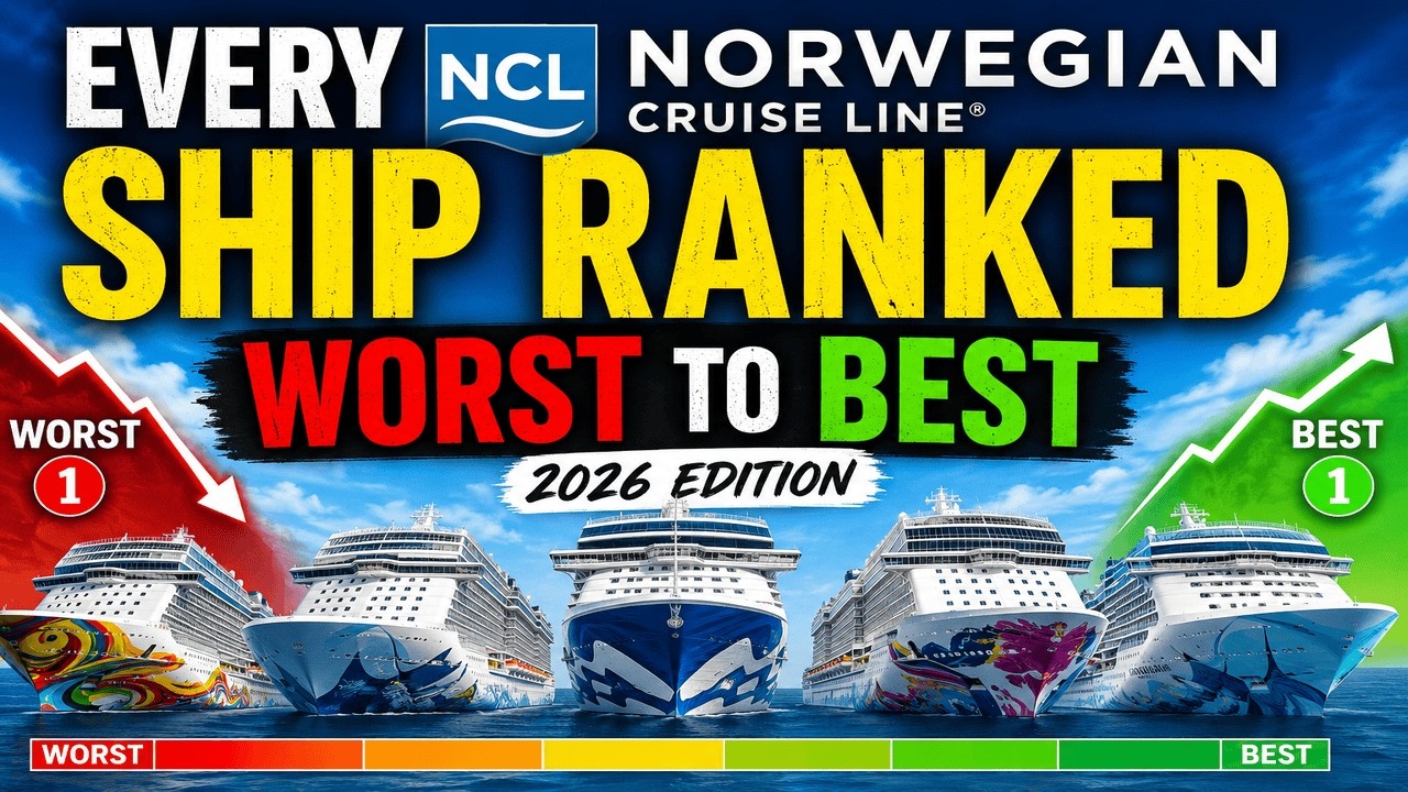 Все круизные лайнеры Norwegian Cruise Line: рейтинг от худшего к лучшему (версия 2026 года)