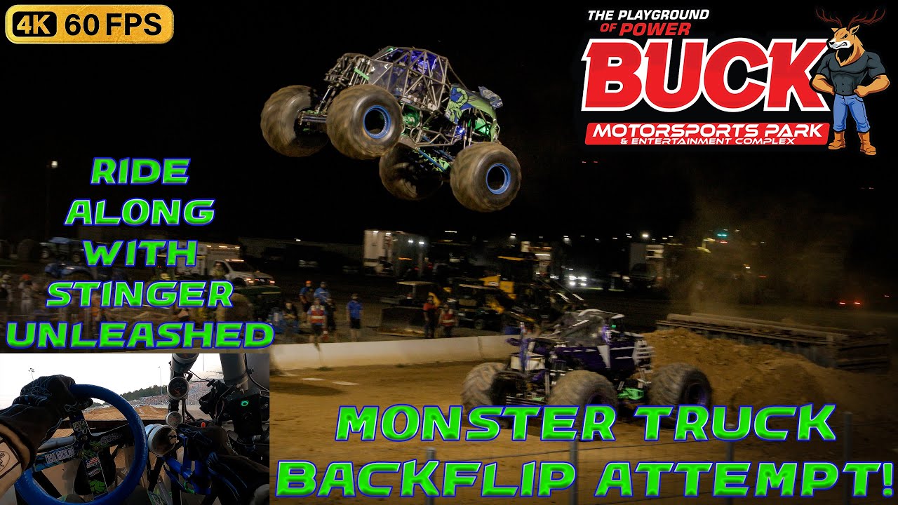 Monster Truck Back to School Bash @ The Buck Motorsports Park 8-24-24 Full Show 4K60