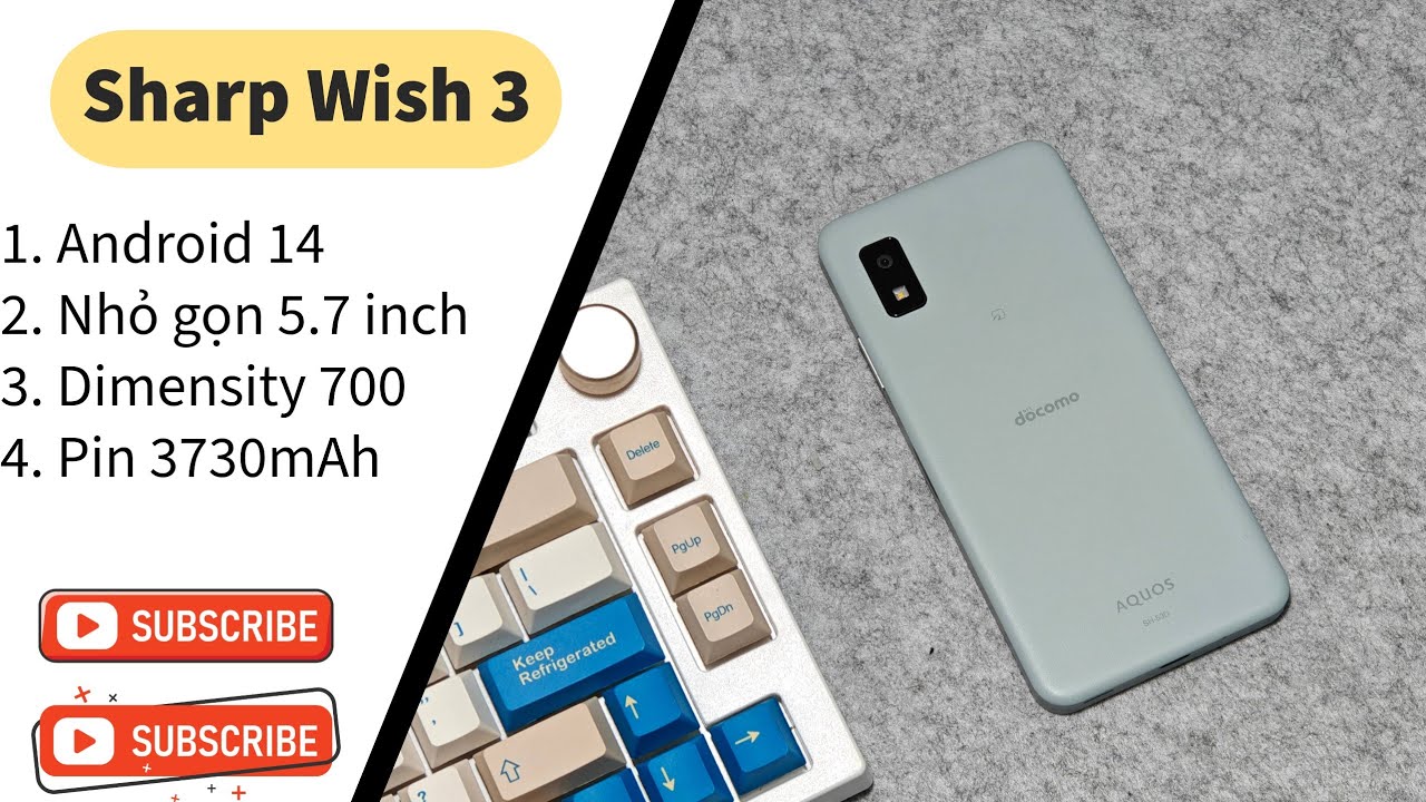 Review Sharp Wish 3 - Điện thoại Sharp nhưng 