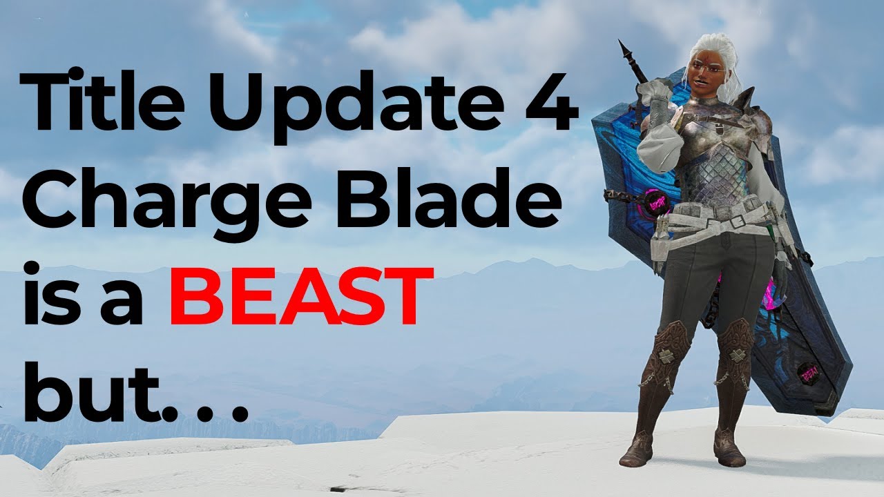Charge Blade After Title Update 4 in Monster Hunter Wilds (EN/PT-BR)