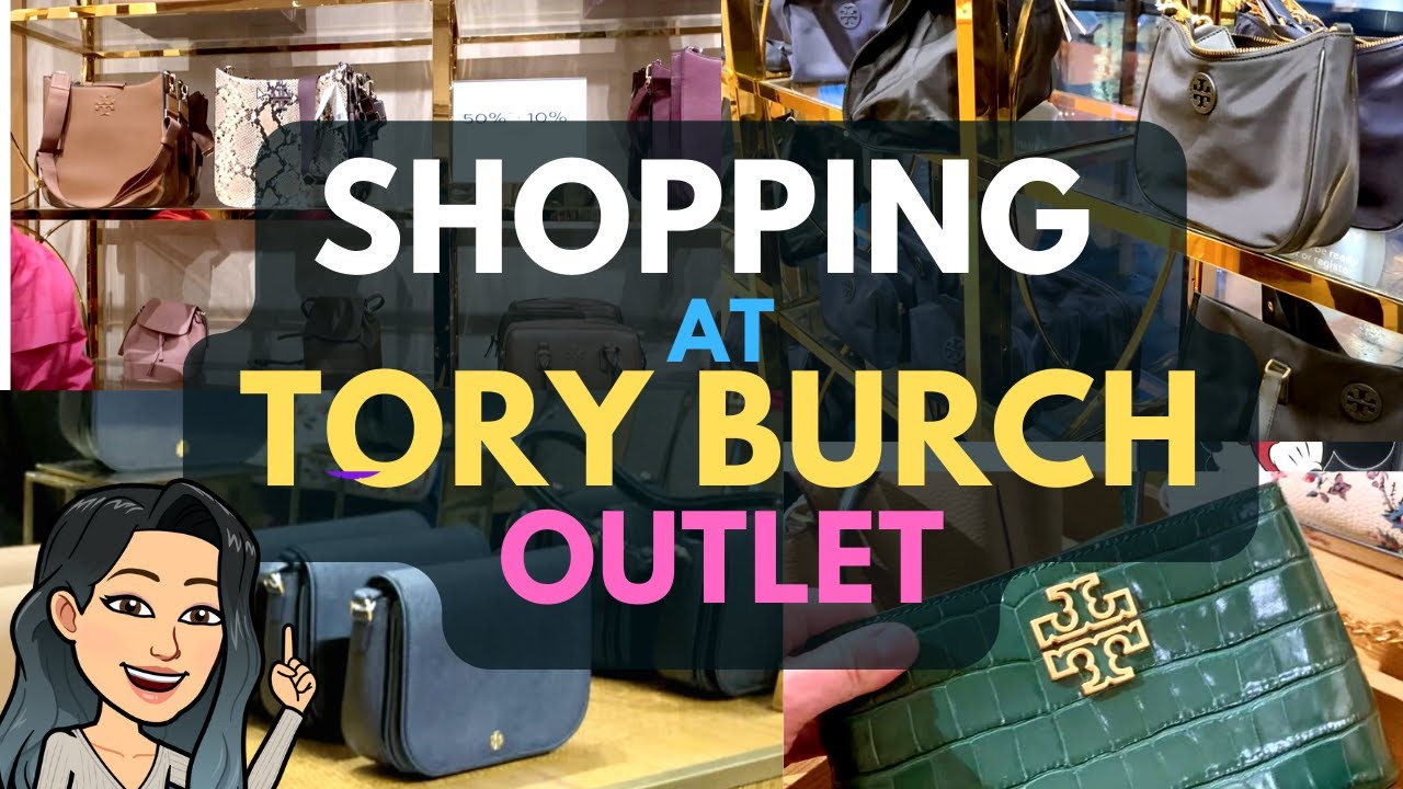 SHOPPING at TORY BURCH OUTLET! 🌸🌸🌸 Popular Tory Burch Bags BIG TORY BURCH HANDBAG SALE!