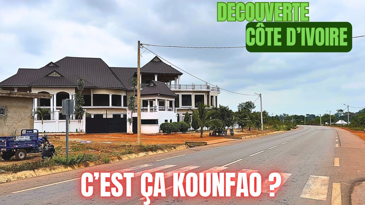 Côte d’Ivoire 🇨🇮 : On parle de Kounfao… mais tu as déjà vu cette ville ?