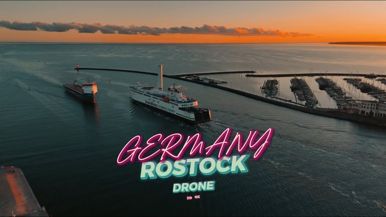 Rostock Germany in 4K | Cinematic Drone Footage