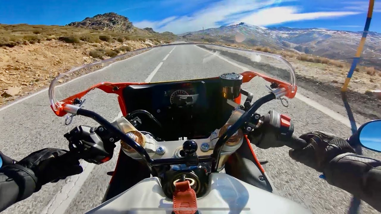 Yamaha Xsr 900 GP [POV] - Sierra Nevada - Spain