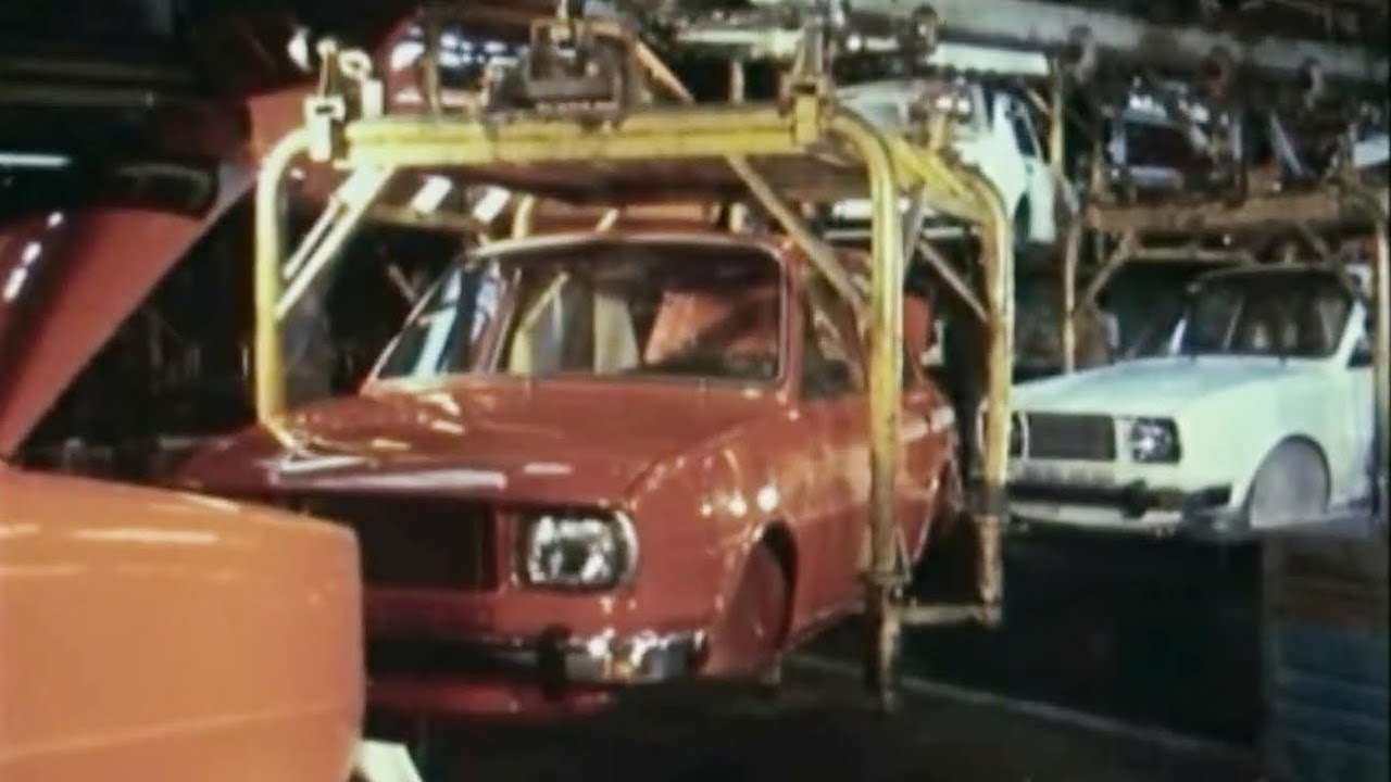 Production of Skoda 105 120 (1982) #pomaranczowaskoda