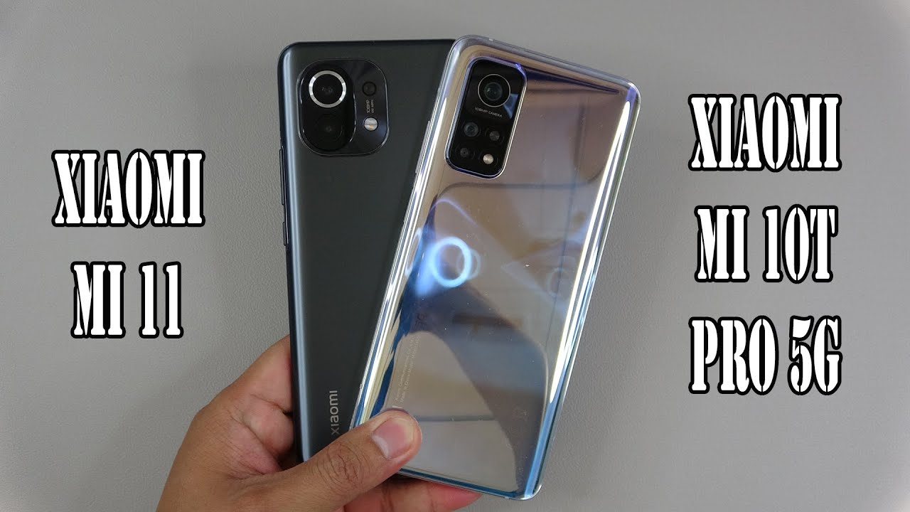 Xiaomi Mi 11 vs Mi 10T Pro 5G | SpeedTest and Camera comparison