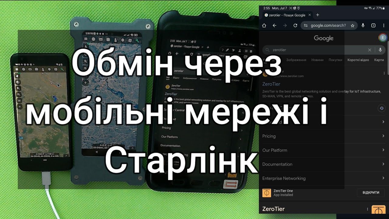 ComBat 4 - обмін даними через мобільні мережі