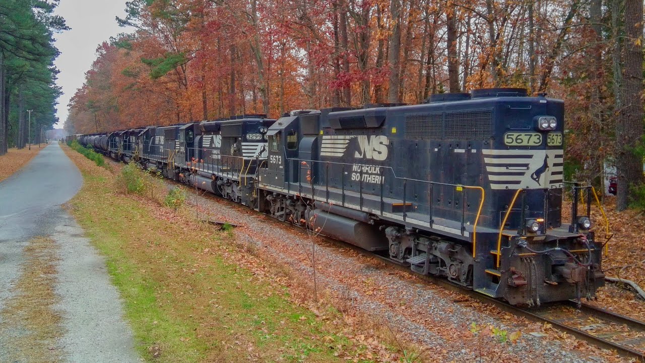 Norfolk Southern Trains on the Richmond District AUG-DEC