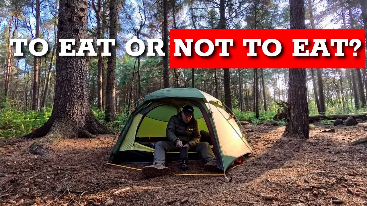 Camping in a forest in my Naturehike Cloud Peak 2 tent - Is this dog food?
