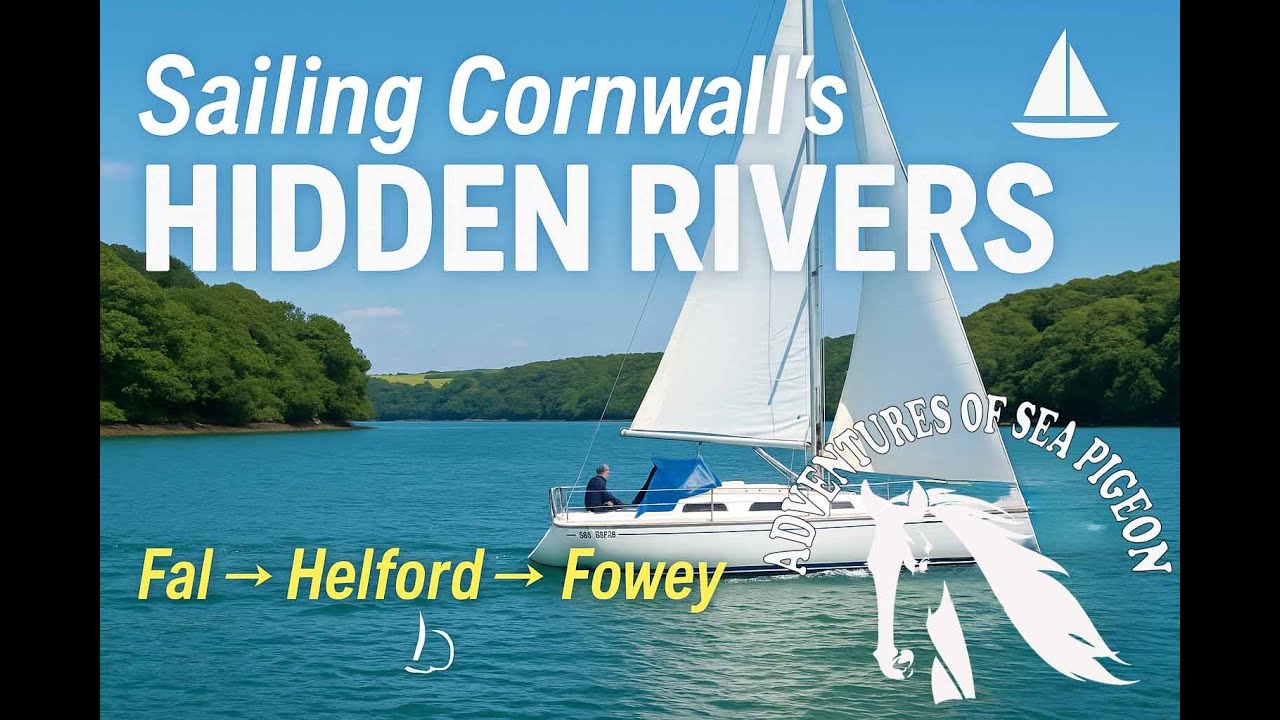 Sailing the Rivers of Cornwall | Fal to Fowey Summer Voyage | Adventures of Sea Pigeon