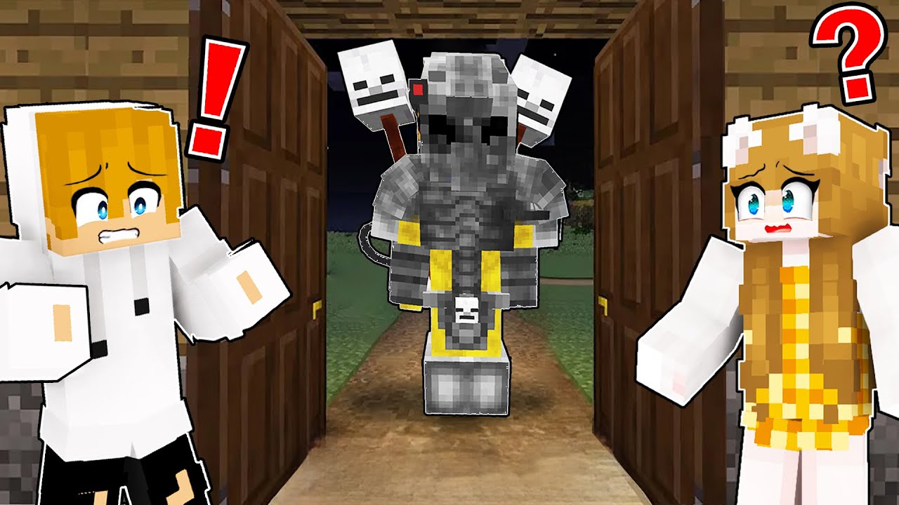 DON'T OPEN THE DOOR to Strangers in Minecraft! ( Tagalog )