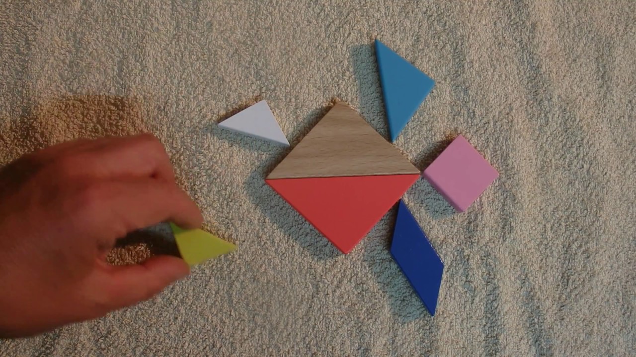 ASMR - Australian Animals Tangram - Australian Accent - Discusses Tangram Shapes in a Quiet Whisper