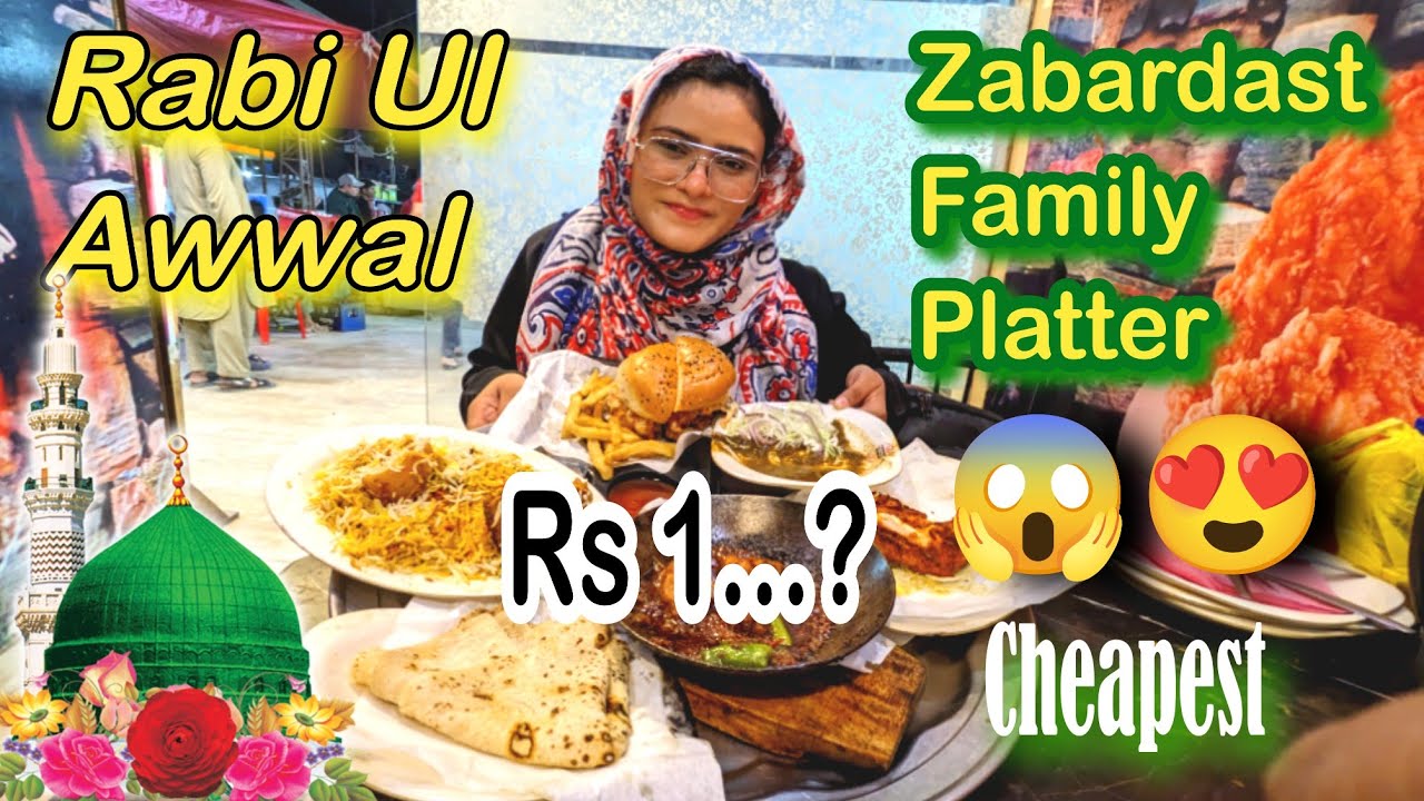 Hashim food Family Deal! 🤯 Ek Platter mein chicken, karahi, Biryani, Zinger aur Tikka