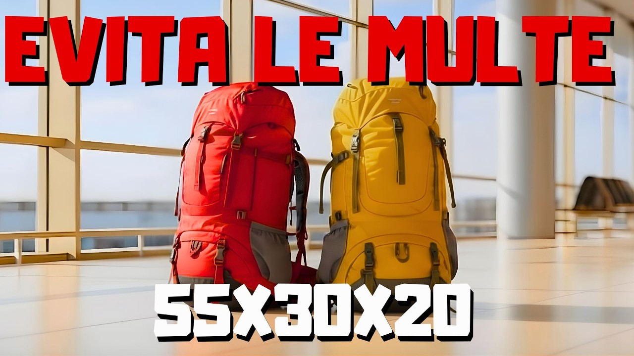 5 Zaini Trekking 35L da BAGAGLIO A MANO