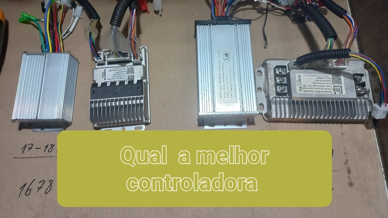 Qual a melhor controladora  para seu ve&iacute;culo  el&eacute;trico.