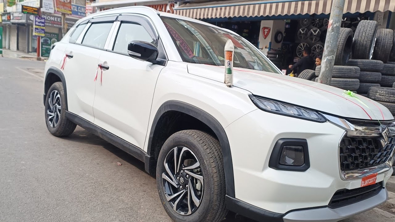 Grand vitara mein Dale humne alloy wheel 17 inchi Maruti genuine