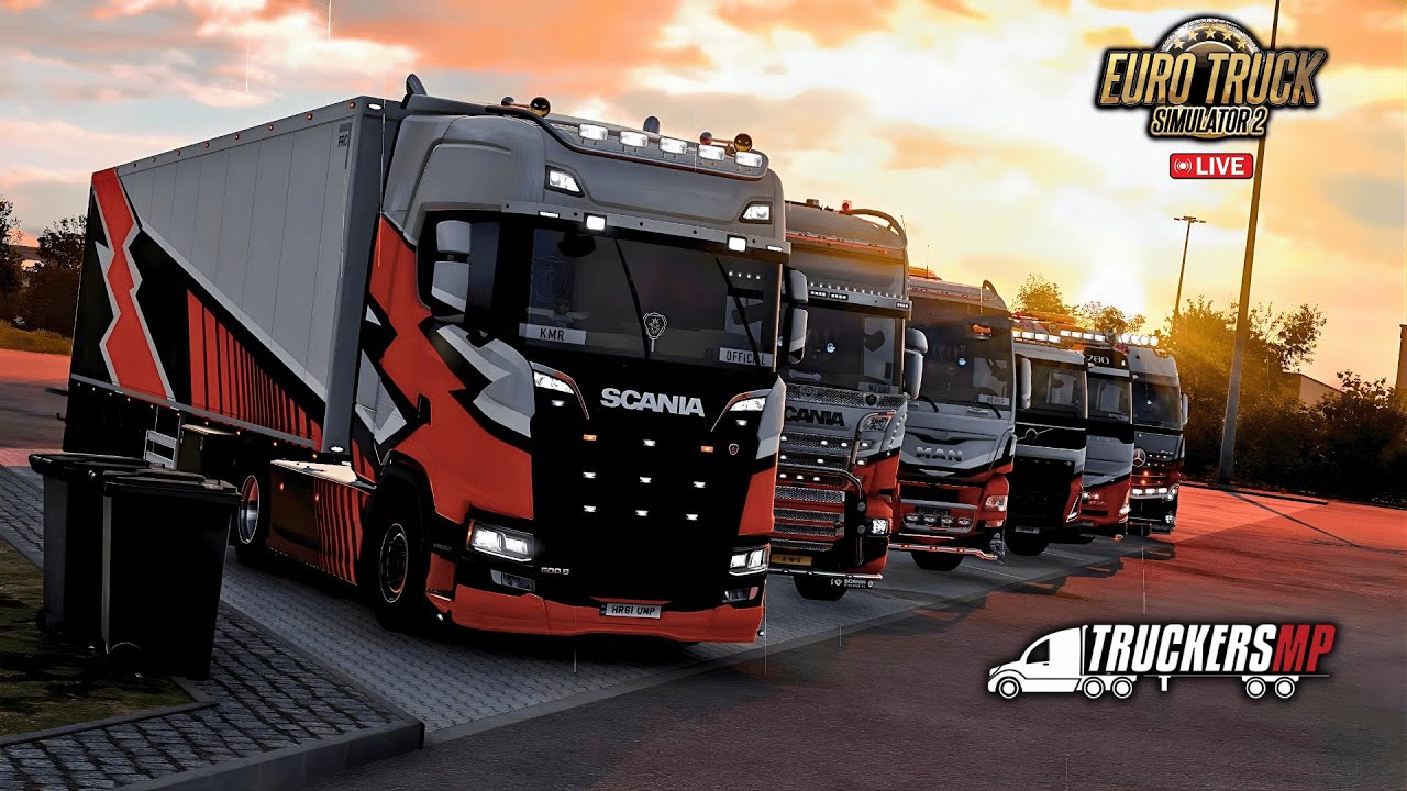 🔴Live: Euro Truck Simulator 2 - 🚚 TruckersMP Live | ETS2 Gameplay