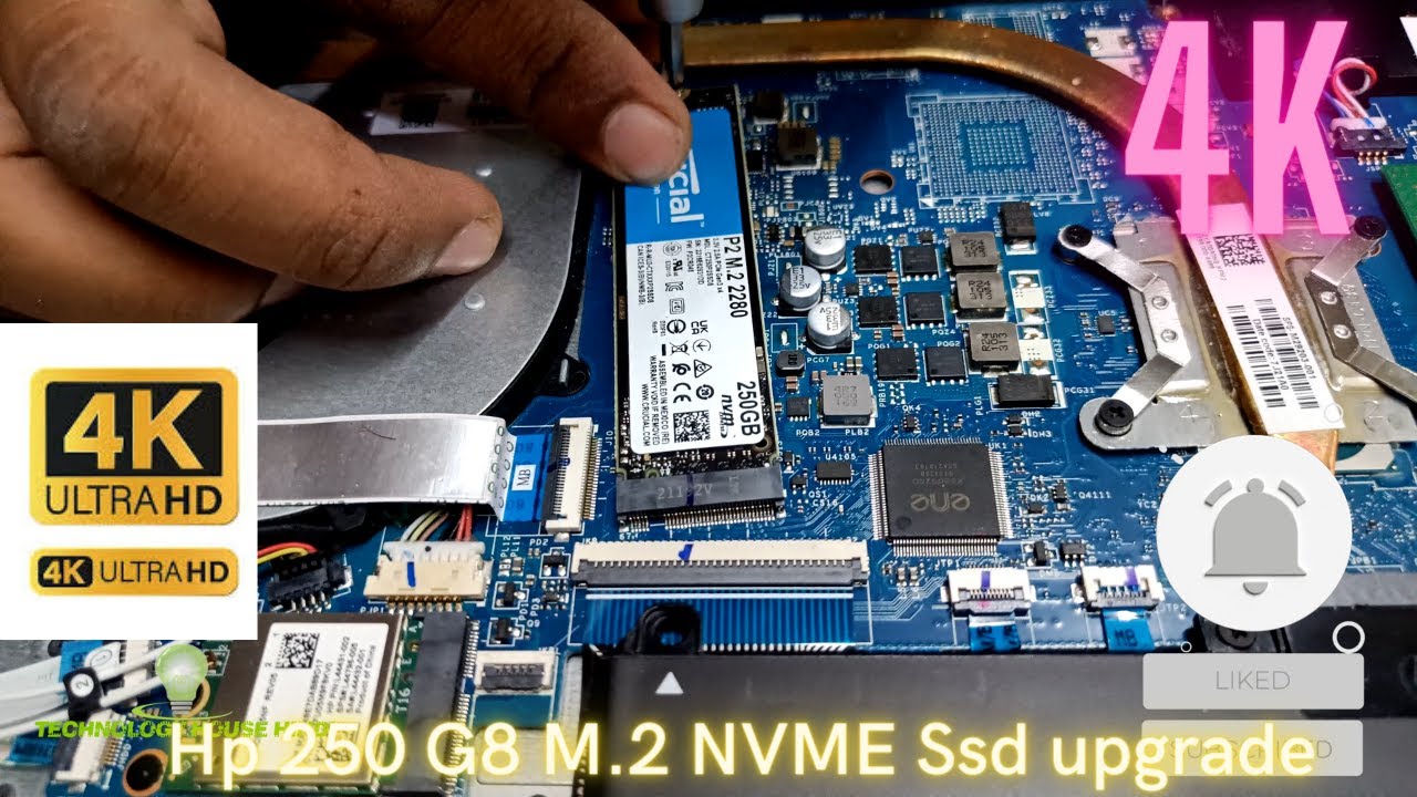 Hp 250 G8 M.2 NVME Ssd upgrade | Hp 250 G8   Ram Upgrade | hp 250 G8  Ssd upgrade |