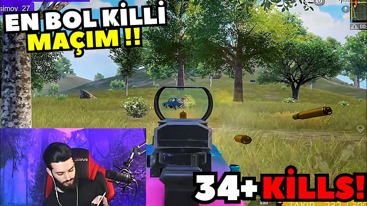 AVROPA 1!! 🇦🇿🇹🇷 +34 KİLLS! 😱 EN BOL KİLLİ MAÇIM!! | PUBG MOBILE ONE MAN SQUAD
