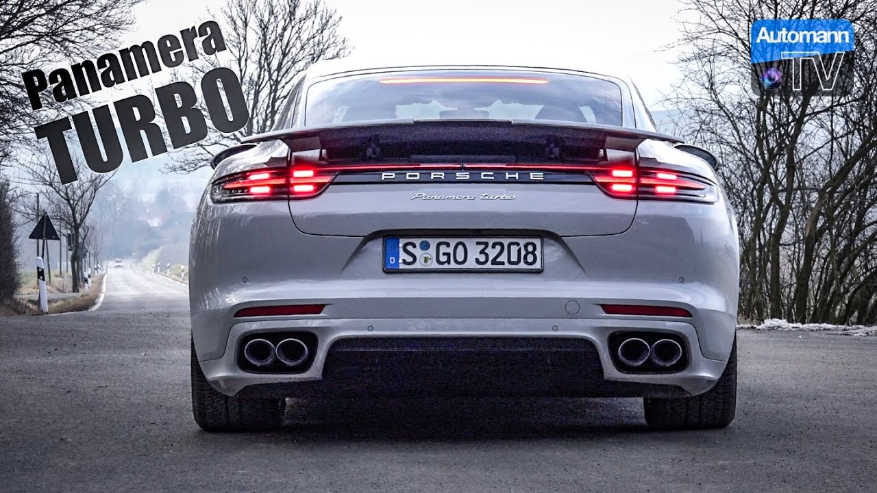 2018 Porsche Panamera Turbo (550hp) - pure SOUND (60FPS)