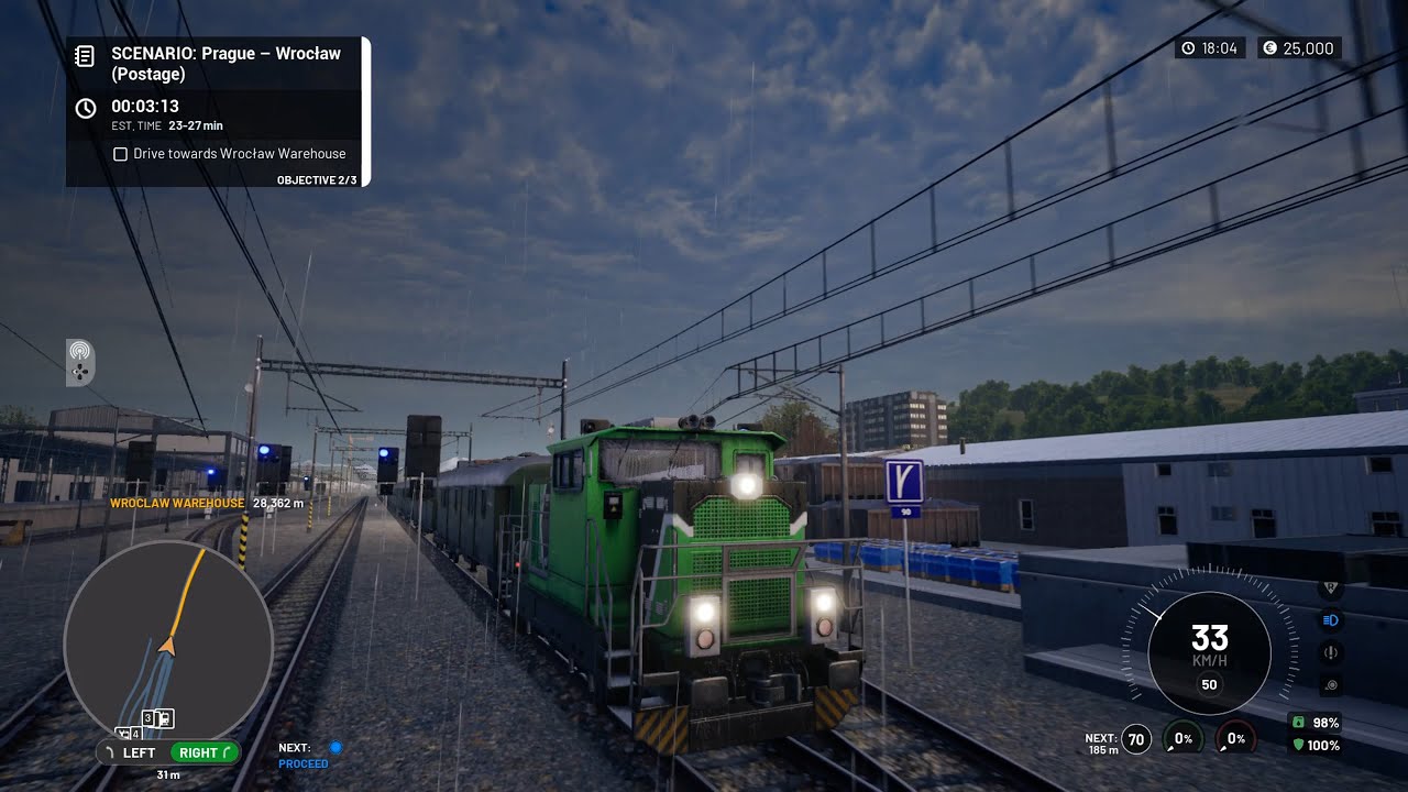 Train Life - A Railway Simulator PS4 Pro, PRAGUE / WROCLAW
