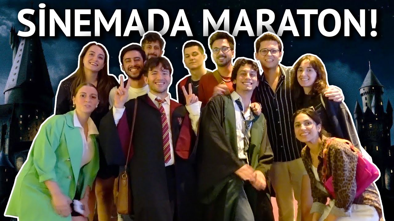 SİNEMADA HARRY POTTER MARATONU YAPTIK! ⚡ VLOG
