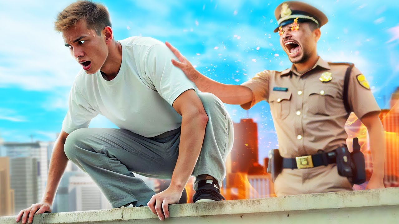 วิ่งหนีตำรวจ  !!! หนีเเม่ไปเล่นกับเพื่อน  Schoolboy Runaway   | Teardown