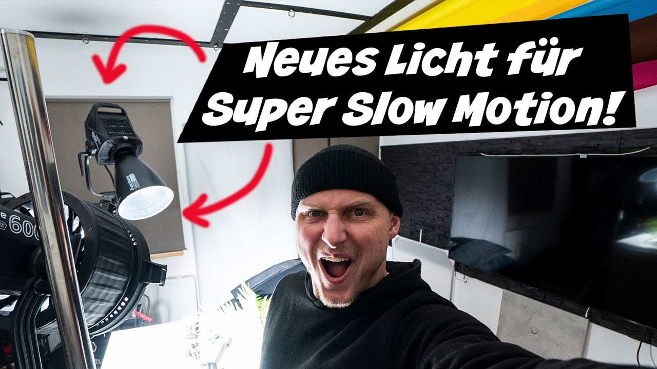 Mein neues Filmlicht 🔥📸 | Super Slow Motion Montag