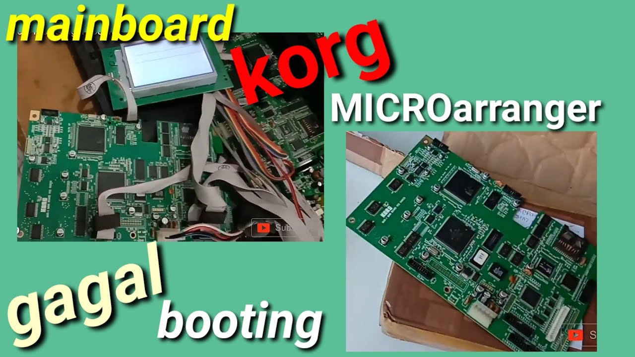 Korg micro rusak gagal booting. Wa 085730661819
