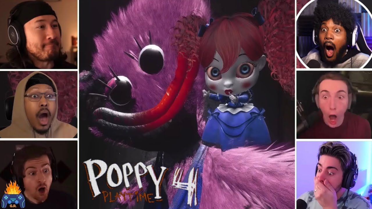 Gamers React to Kissy Missy's Return | Poppy Playtime - Chapter 4