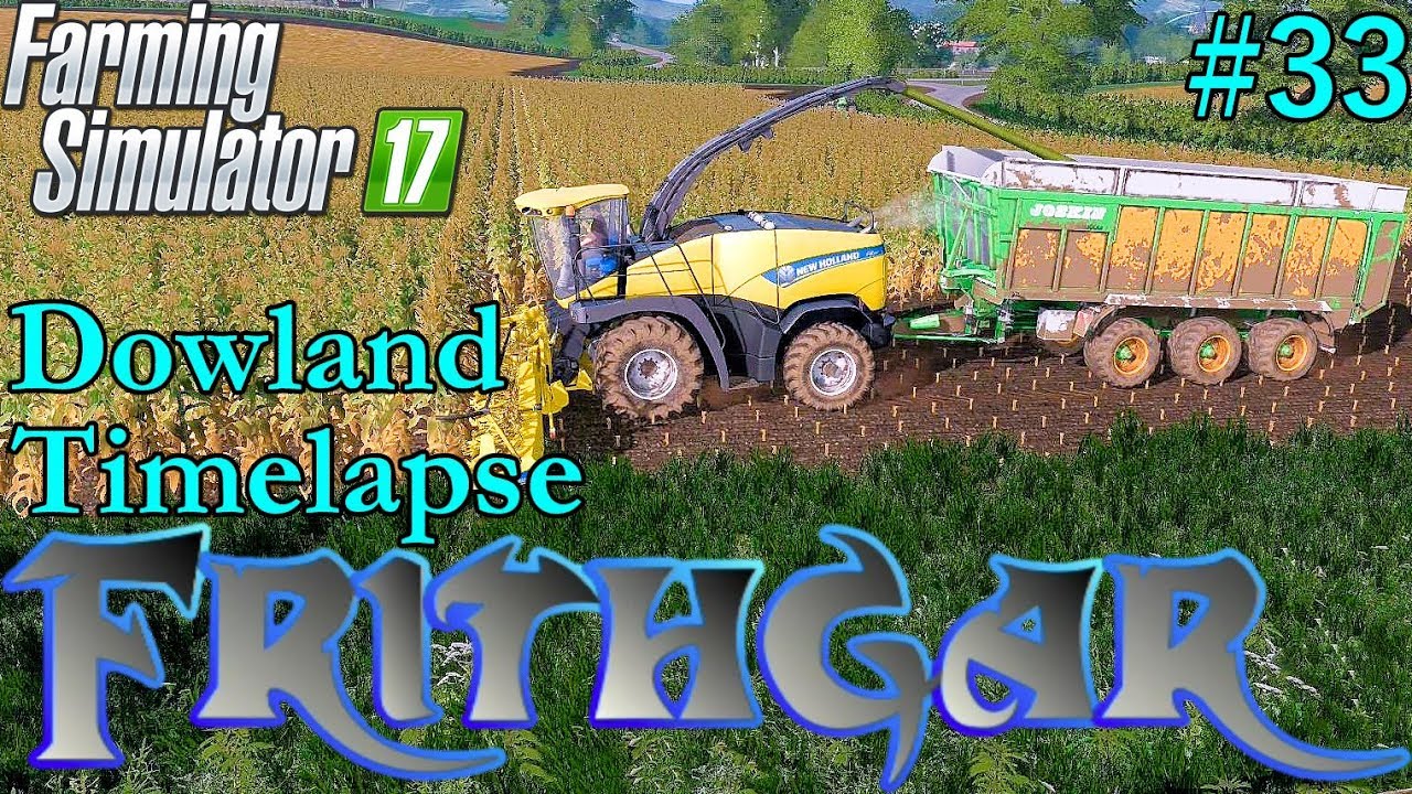 FS17 Timelapse, Dowland Farm Seasons #33: BGA Silage!