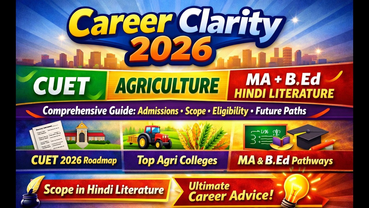 How to get admission with low score in CUET; how to change career choice after Masters