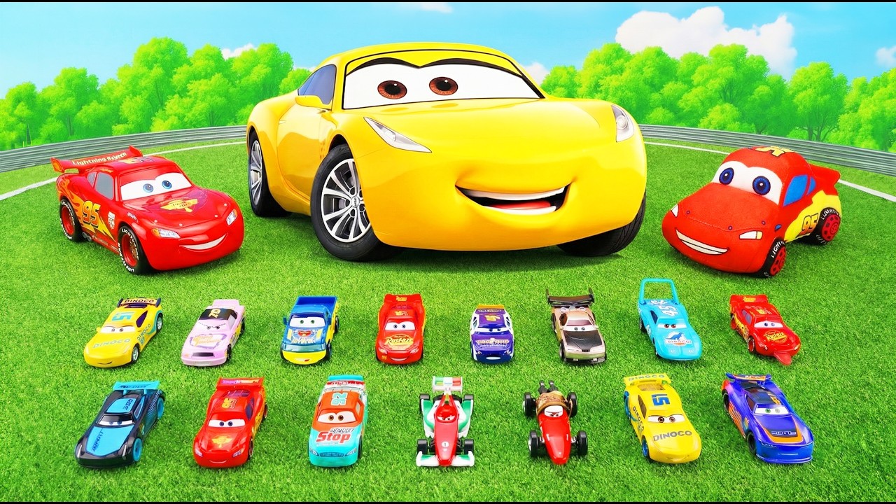 Disney Pixar Cars Unboxing Review | Lightning McQueen, Mack, Doc Hudson, Chick Hicks, Snot Rod