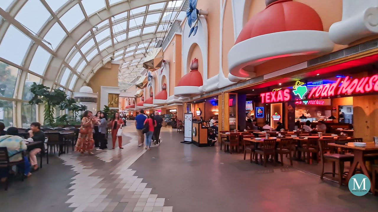 Okada Manila Walking Tour 2024 | Restaurants and Shops at Crystal Corridor & Retail Boulevard