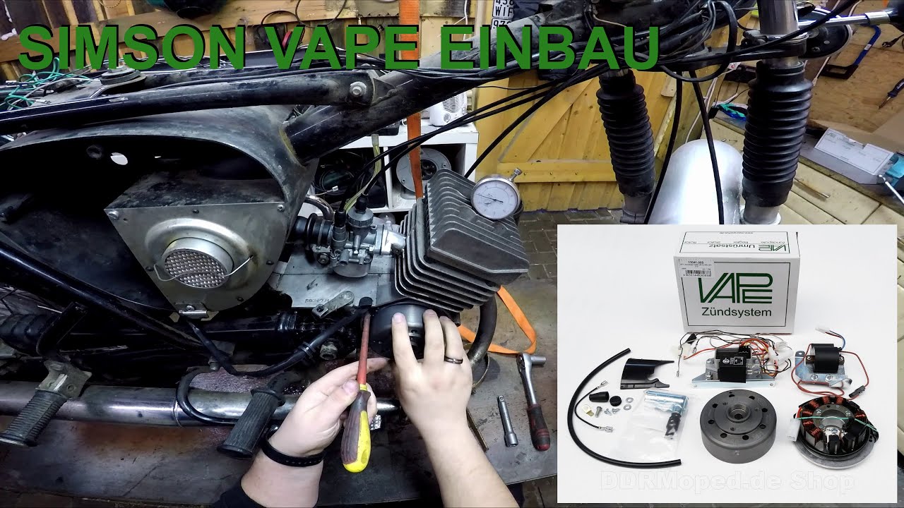 Simson Vape Einbau | Datta | S51 Baujahr 1990