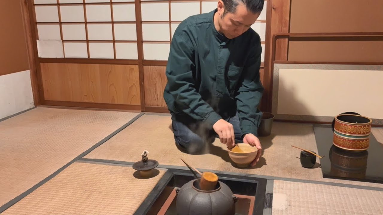 表千家 炉開き 薄茶手前