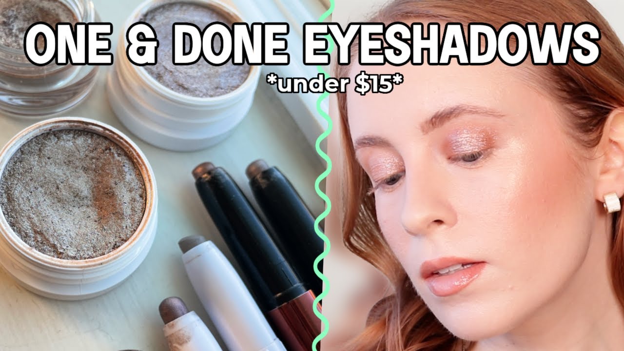 The BEST Affordable One & Done Eyeshadows ✨