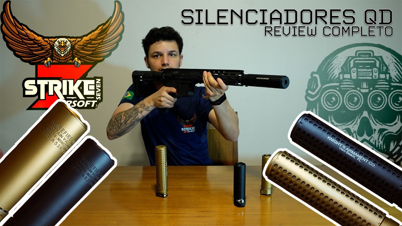 Silenciadores QD em Detalhe | Diferenças Reais Entre os Modelos - STRIKE SEVEN