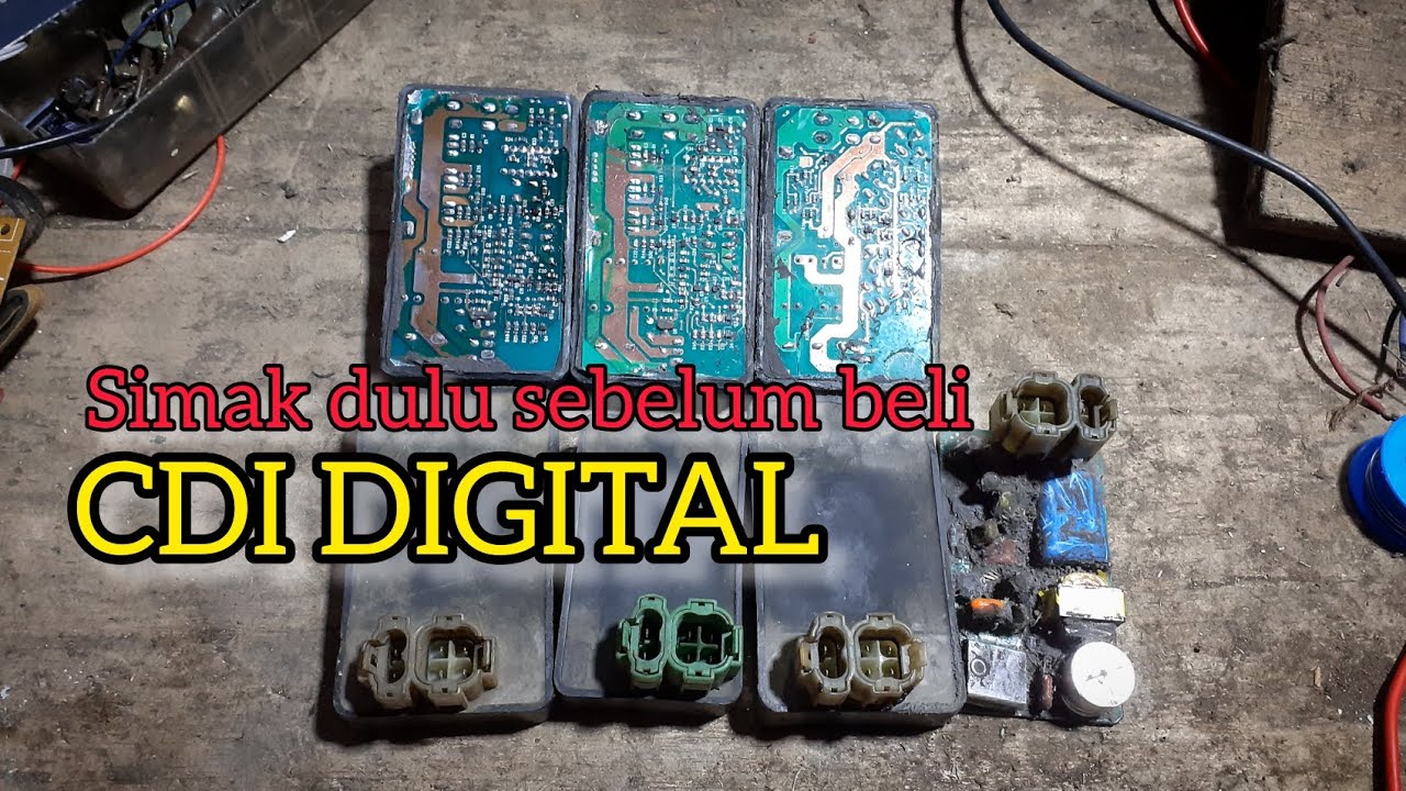 CARA MEMPERBAIKI CDI MOTOR MATI TOTAL