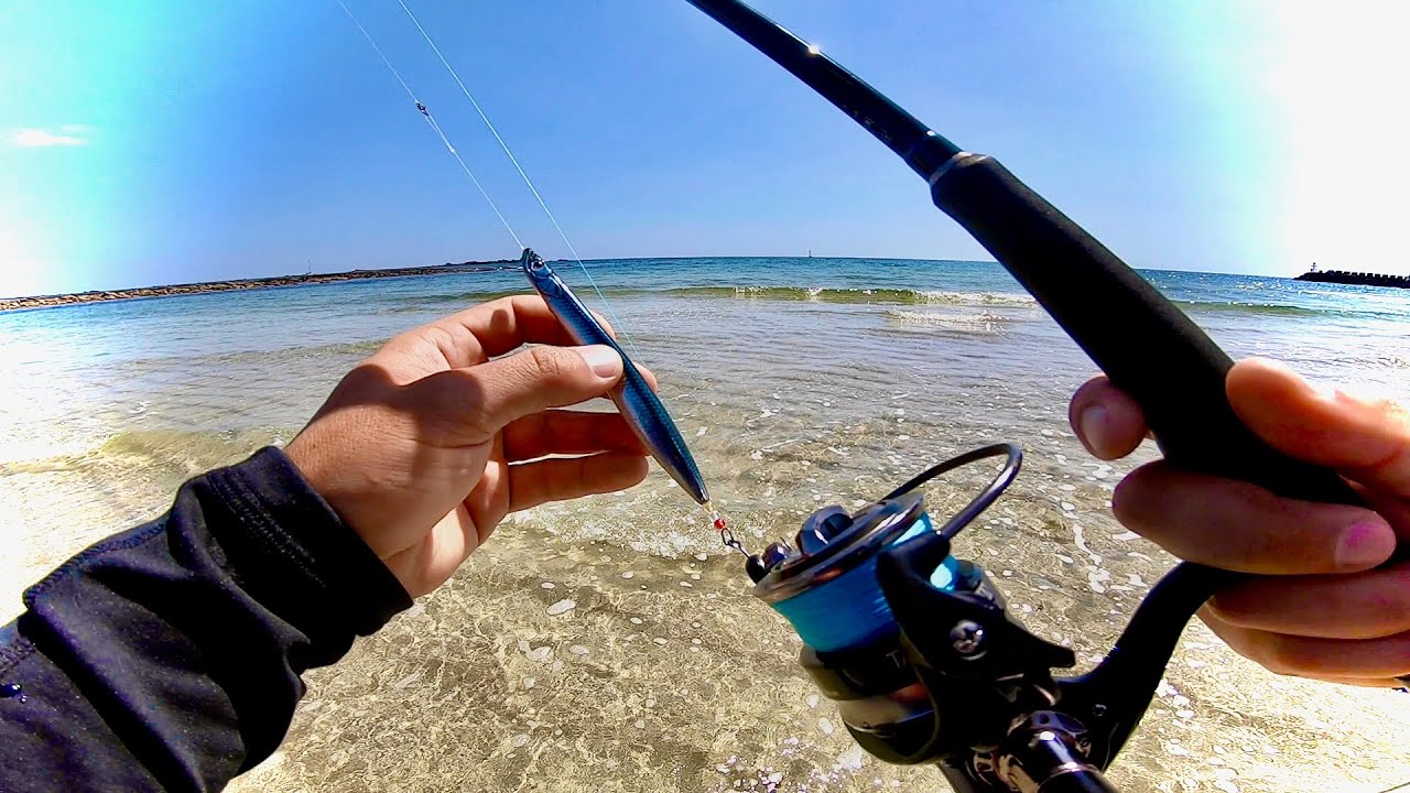 Un leurre pas comme les autres - p&ecirc;che en mer du bord