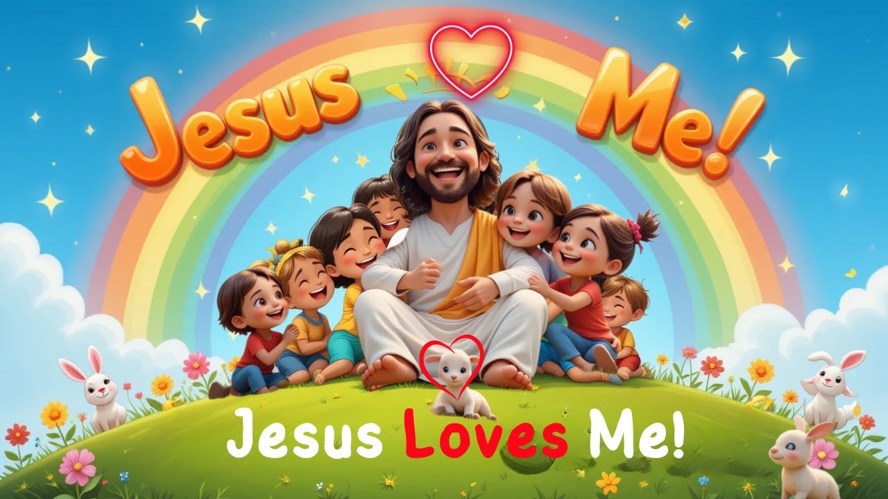 Jesus Christ Loves Little Ones Like Me |The Most Loved Sunday School songs | Nursery Rhymes for kids