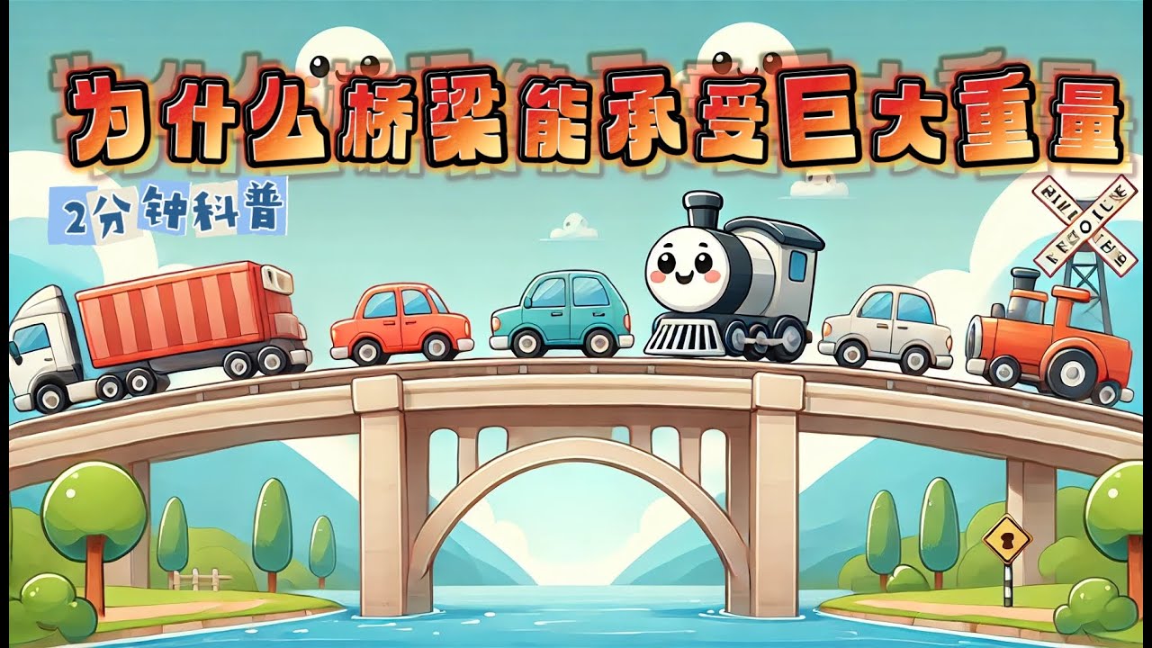 科普系列｜第105集｜为什么桥梁能承受巨大重量｜一万个为什么｜儿童知识频道｜儿童百科