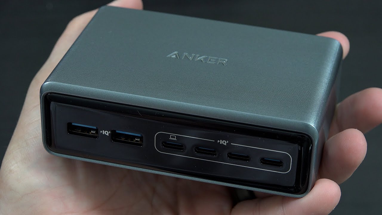 Anker Prime Charger, 6-портовая зарядная станция GaN мощностью 200 Вт